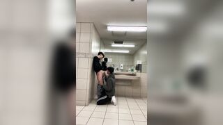 Twinks in the Mall Bathroom