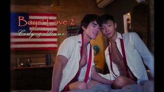 Yaoi Boys' love, Asian college twinks fuck all night